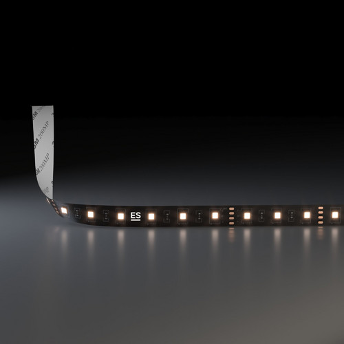 Светодиодная лента 24 В 14,4 Вт/м 60 Led/м 5050 IP20, тёплый белый 3300K, Black, 5 м Лента светодиодная 24V 14,4W 60Led 5050 IP20 тёплый белый, Black, 5м