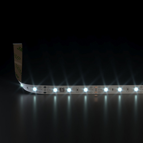 Светодиодная лента 24 В 4,8 Вт/м 60 Led/м 2835 IP20, холодный белый 6500K, 5 м Лента светодиодная 24V 4,8W 60Led 2835 IP20 холодный белый, 5м