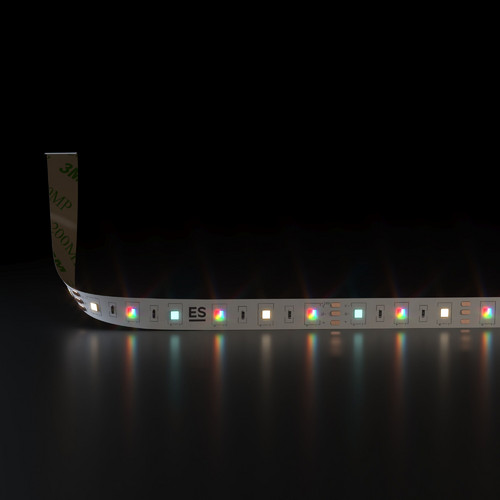 Светодиодная лента 24 В 14,4 Вт/м 60 Led/м 5050+5050 IP20, MIX RGB/дневной белый 4200K, 5 м Лента светодиодная 24V 14,4W 60Led 5050+5050 IP20 MIX RGB/дневной белый, 5м