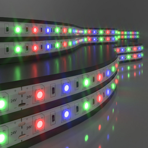 Светодиодная лента 24 В 14,4 Вт/м 60 Led/м 5050 IP65, RGB, 5 м Лента светодиодная 24V 14,4W 60Led 5050 IP65 RGB, 5м
