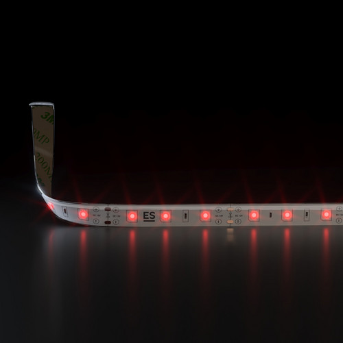 Светодиодная лента 12 В 4.8 Вт/м 60 Led/м 2835 IP65, красный, 5 м Лента светодиодная 12V 4,8W 60Led 2835 IP65 красный, 5м