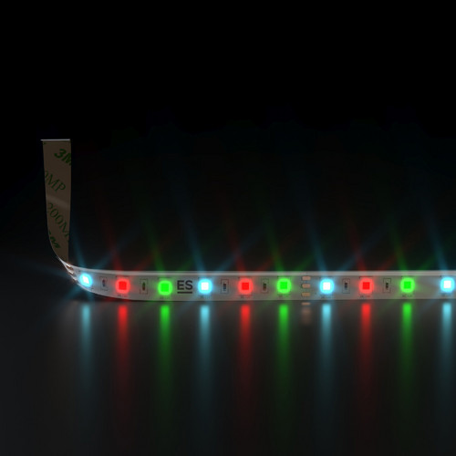 Светодиодная лента 12 В 14,4 Вт/м 60 Led/м 5050 IP65, RGB, 5 м Лента светодиодная 12V 14,4W 60Led 5050 IP65 RGB, 5м