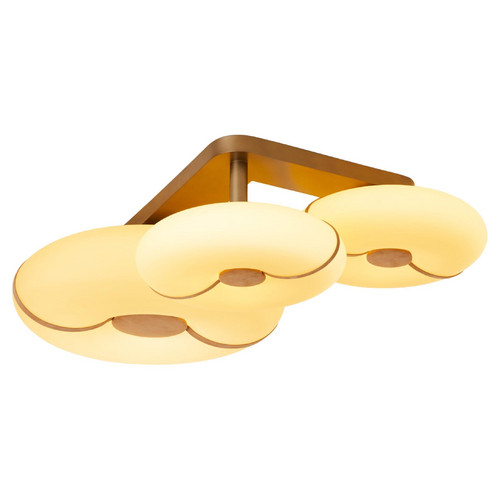 Потолочный светильник 7270C/3S Gold / White