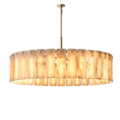 Люстра DL-6482P/R900 Brass / White Alabaster