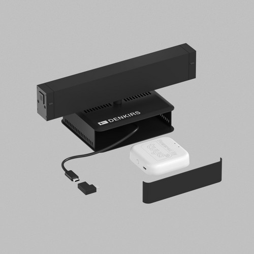 Трековый светильник Denkirs Smart control | СМАРТ КОНТРОЛ DK8099-BK