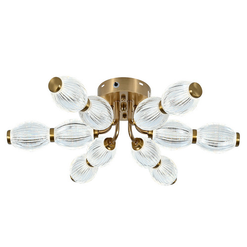 100012/6C LED*60W Brass