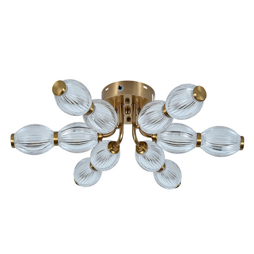 100012/6C LED*60W Brass