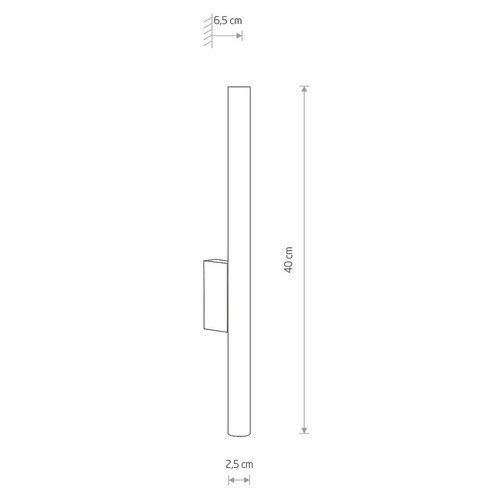 Настенный светильник Nowodvorski Laser Wall  White 8048