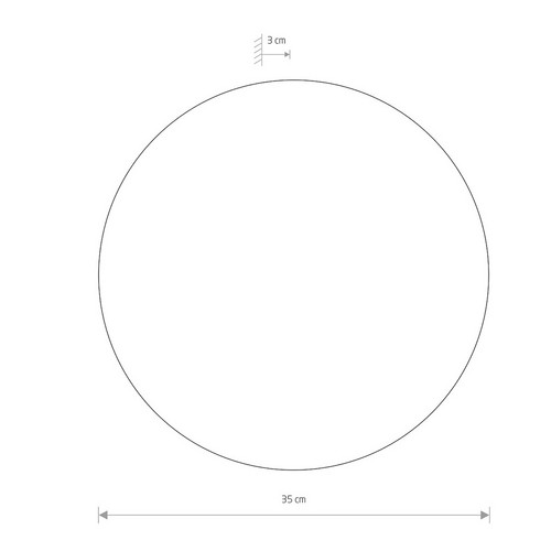 Настенный светильник Nowodvorski Ring Led L Gold 10351