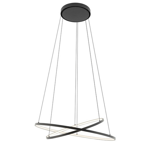 Подвесная люстра Nowodvorski Circolo Led Black 10864