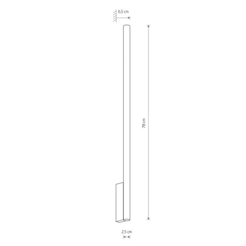 Настенный светильник Nowodvorski Laser Wall XL Brass/Black 10828