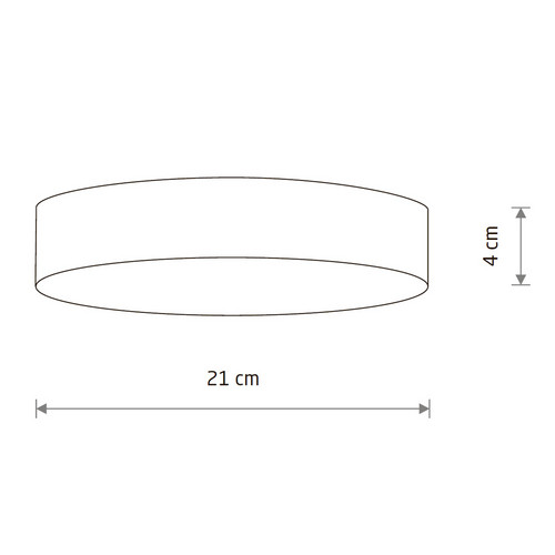 Потолочный cветильник Nowodvorski Lid Round Led Black 10408