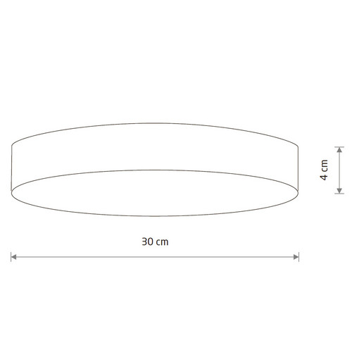 Потолочный cветильник Nowodvorski Lid Round Led Black 10410